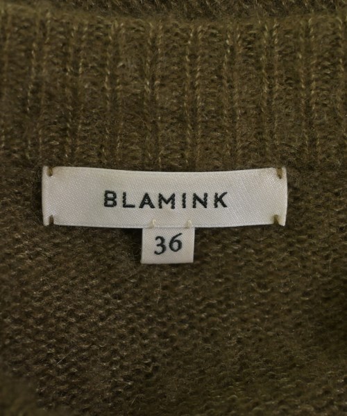 BLAMINK（ブラミンク）カーディガン カーキ サイズ:36(S位) レディース/2200729601320
