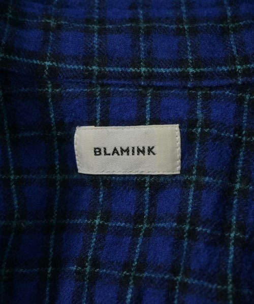 BLAMINK（ブラミンク）カジュアルシャツ 青 サイズ:1(S位) レディース/2200731191048