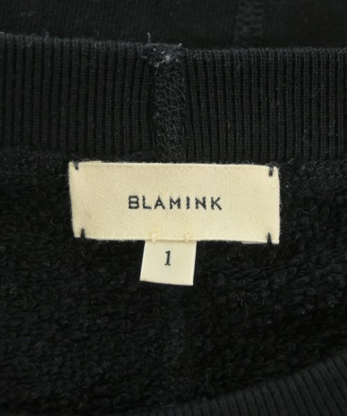 BLAMINK（ブラミンク）スウェット 黒 サイズ:1(S位) レディース/2200721058047