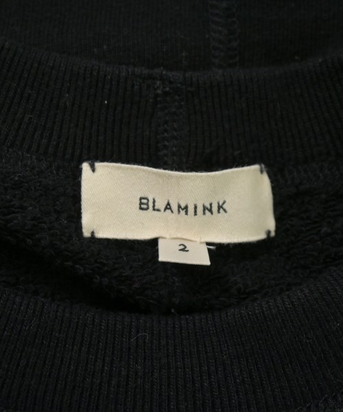 BLAMINK（ブラミンク）スウェット 黒 サイズ:2(M位) レディース/2200721220048
