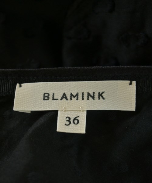 BLAMINK（ブラミンク）ワンピース 黒 サイズ:36(S位) レディース/2200721220413