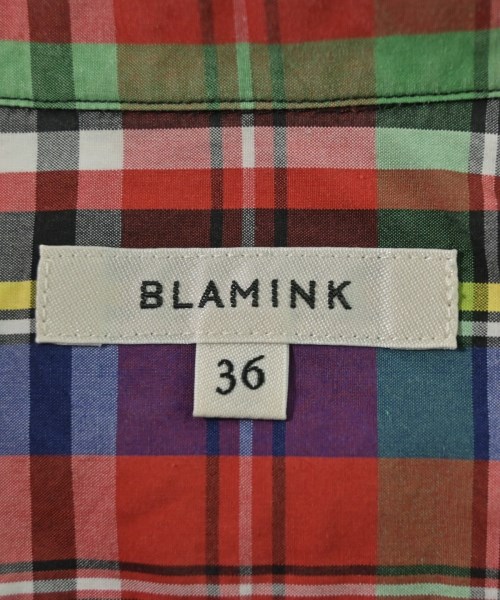 BLAMINK（ブラミンク）ブラウス 赤 サイズ:36(S位) レディース/2200713526394