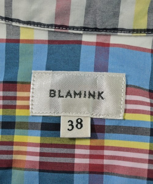 BLAMINK（ブラミンク）カジュアルシャツ 青 サイズ:38(M位) レディース/2200713526578