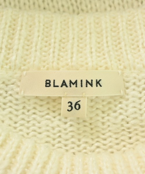 BLAMINK（ブラミンク）ニット・セーター 白 サイズ:36(S位) レディース/2200679060222