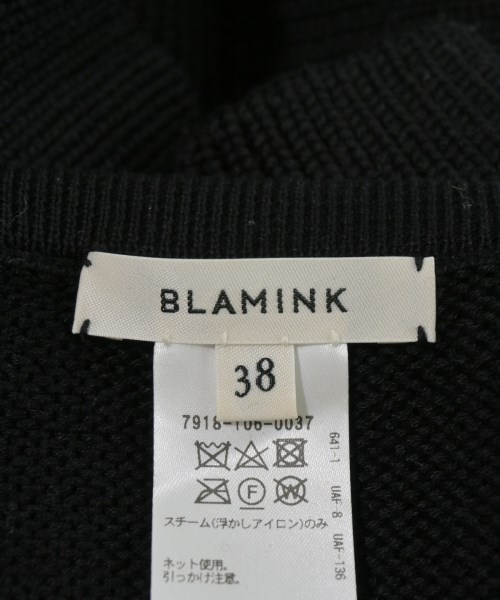 BLAMINK（ブラミンク）ベスト 黒 サイズ:38(M位) レディース/2200686282037
