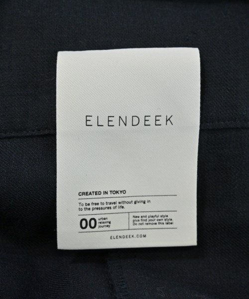 ELENDEEK（エレンディーク）ワンピース 紺 サイズ:00(XS位) レディース/2200634649028