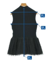 ELENDEEK（エレンディーク）ベスト/ノースリーブ 黒 サイズ:F レディース/2200627844027