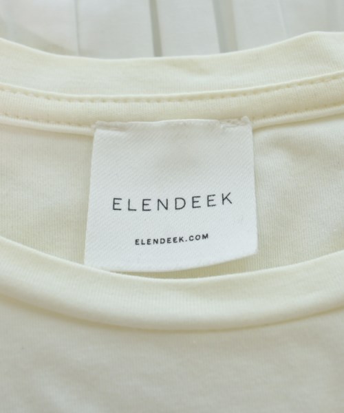 ELENDEEK（エレンディーク）Tシャツ・カットソー 白 サイズ:F レディース/2200628361097