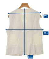 ELENDEEK（エレンディーク）ベスト 白 サイズ:F レディース/2200644038041