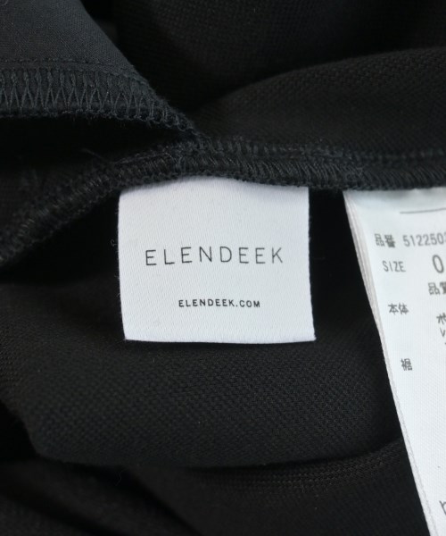 ELENDEEK（エレンディーク）ワンピース 黒 サイズ:02(M位) レディース/2200636282018