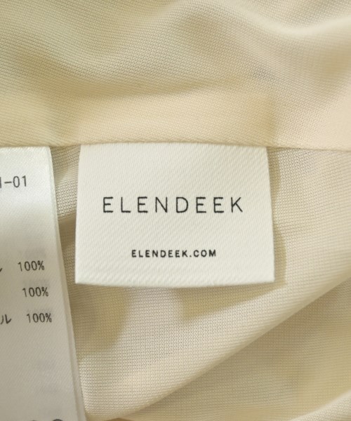 ELENDEEK（エレンディーク）ワンピース ベージュ サイズ:1(S位) レディース/2200609150016