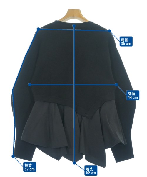 ELENDEEK（エレンディーク）ニット・セーター 黒 サイズ:F レディース/2200625110216