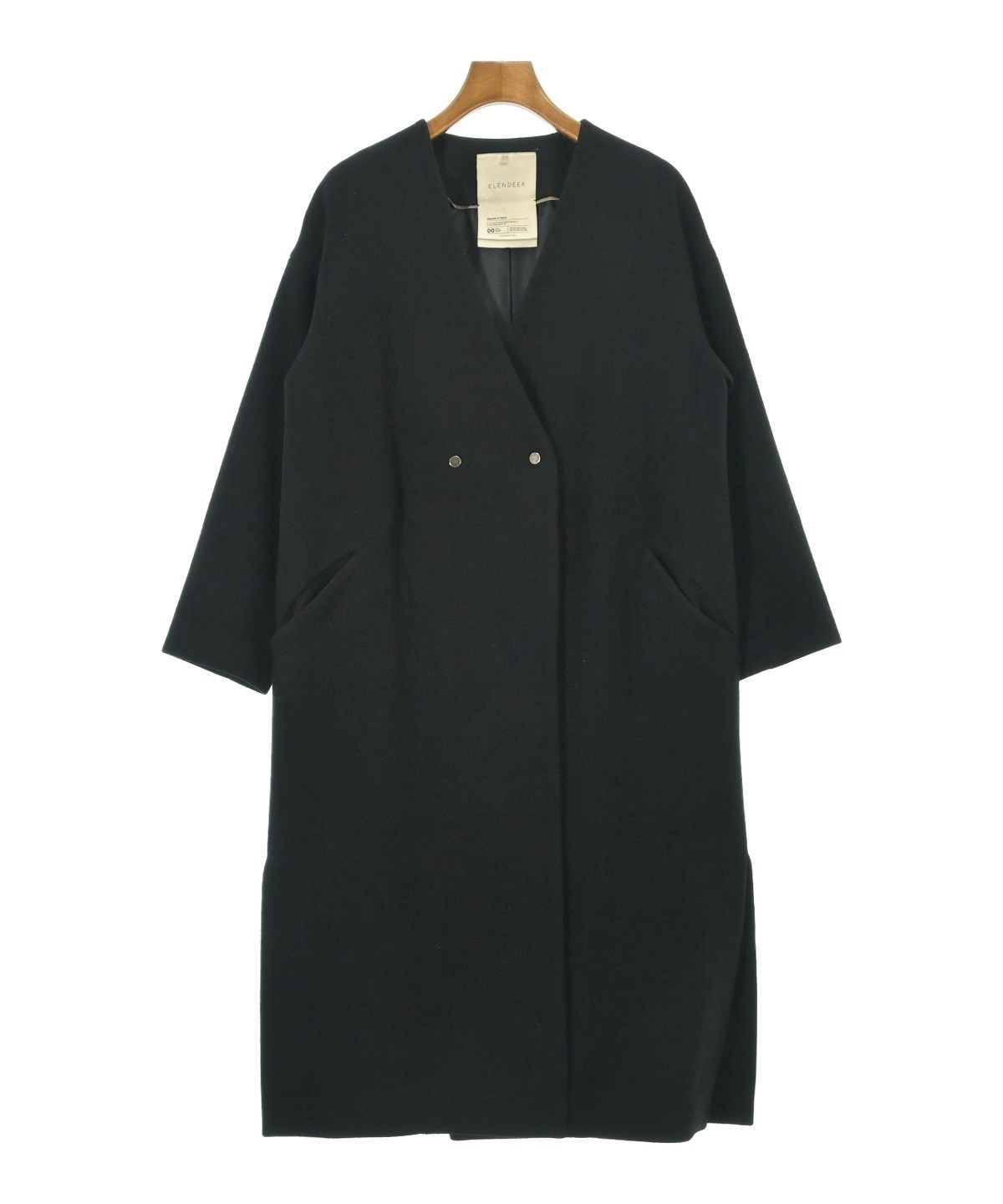 エレンディーク　コート　サイズ02 黒 ELENDEEK（エレンディーク）その他 黒 サイズ:1(S位) レディース