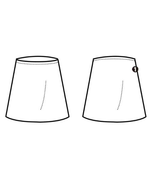 ELENDEEK（エレンディーク）ロング・マキシ丈スカート ベージュ サイズ:2(M位) レディース/2200613444019