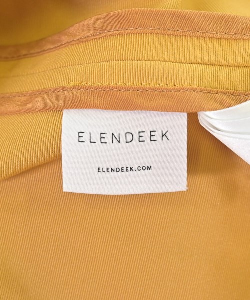 ELENDEEK（エレンディーク）ロング・マキシ丈スカート 黄 サイズ:1(S位) レディース/2200605013025