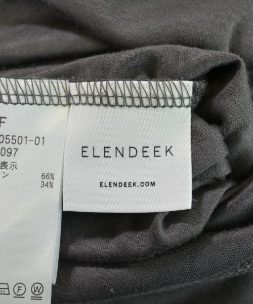 ELENDEEK（エレンディーク）Tシャツ・カットソー グレー サイズ:F レディース/2200605013056