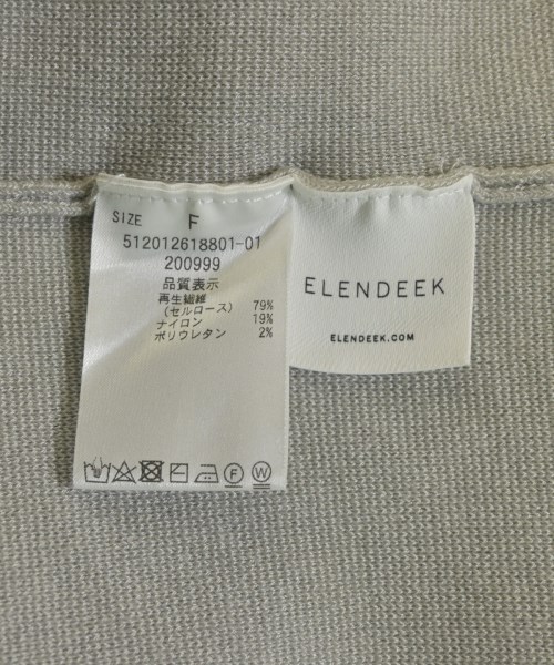 ELENDEEK（エレンディーク）ブラウス グレー サイズ:F/F レディース/2200611749048