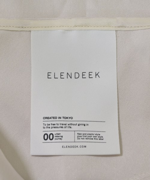 ELENDEEK（エレンディーク）ブラウス 白 サイズ:F レディース/2200611749086