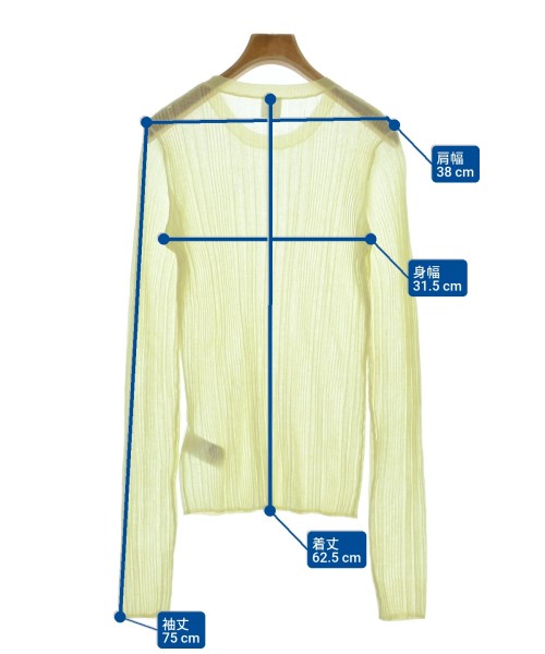 ELENDEEK（エレンディーク）ニット・セーター 黄 サイズ:F レディース/2200672150036