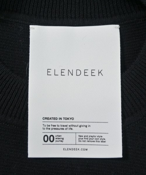 ELENDEEK（エレンディーク）ベスト 黒 サイズ:F レディース/2200675245067