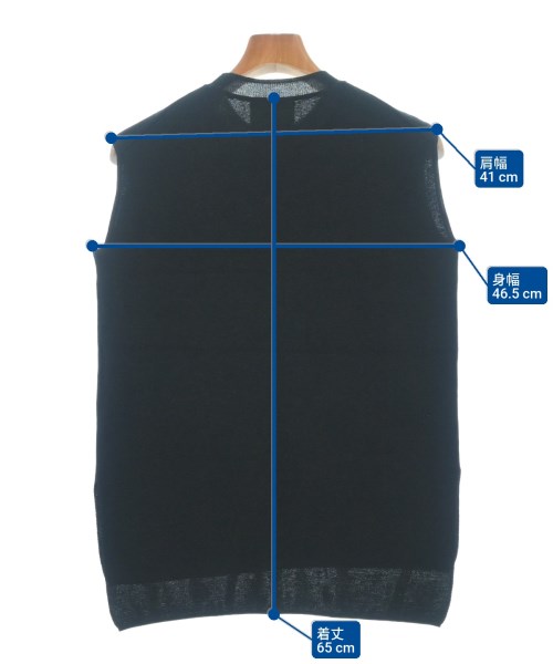 ELENDEEK（エレンディーク）ベスト 黒 サイズ:F レディース/2200675245067