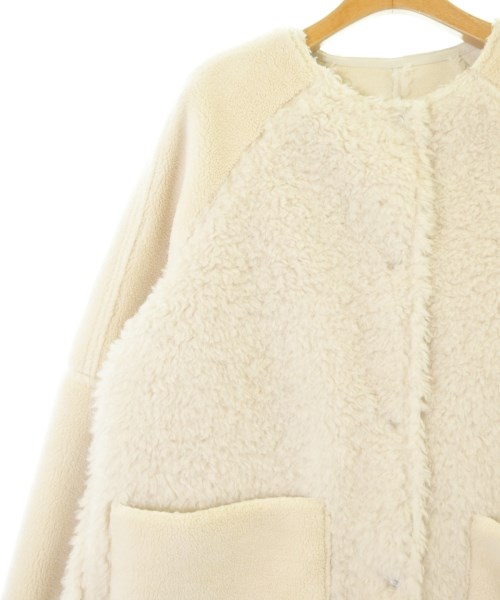 ELENDEEK（エレンディーク）ムートンコート 白 サイズ:1(S位) レディース/2200650372023