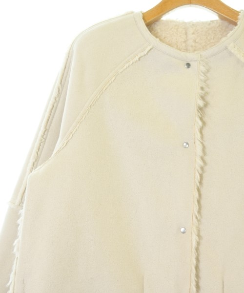 ELENDEEK（エレンディーク）ムートンコート 白 サイズ:1(S位) レディース/2200650372023