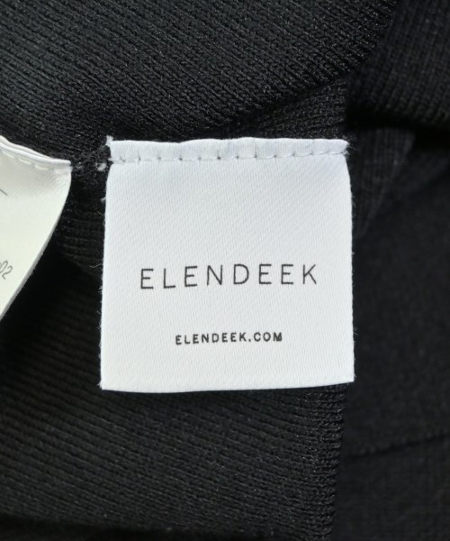 ELENDEEK（エレンディーク）ベスト/ノースリーブ 黒 サイズ:F レディース/2200649807062