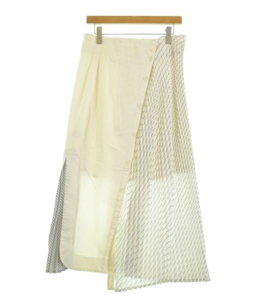 ELENDEEK（エレンディーク）ロング・マキシ丈スカート 白 サイズ:02(M位) レディース/2200658143069