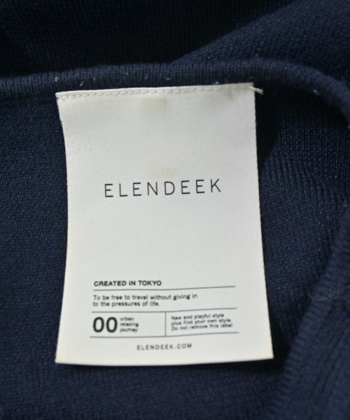 ELENDEEK（エレンディーク）ワンピース 紺 サイズ:F レディース/2200708374078