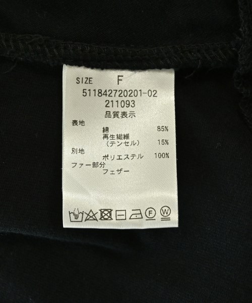 ELENDEEK（エレンディーク）Tシャツ・カットソー 黒 サイズ:F レディース/2200708374108