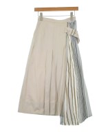 ELENDEEK（エレンディーク）ロング・マキシ丈スカート ベージュ サイズ:01(S位) レディース/2200635262066