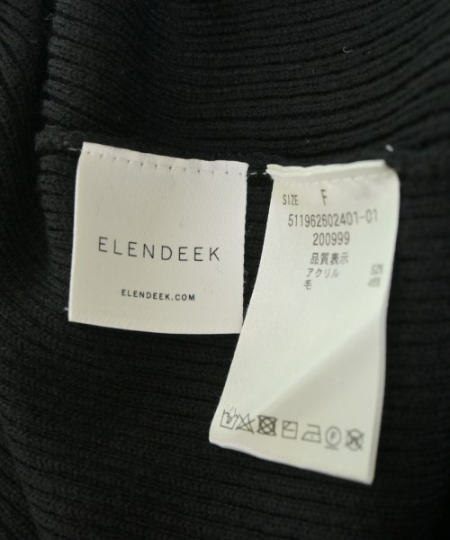 ELENDEEK（エレンディーク）ニット・セーター カーキ サイズ:F レディース/2200648635048