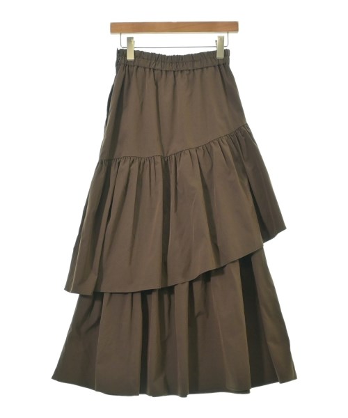 ELENDEEK（エレンディーク）ロング・マキシ丈スカート 茶 サイズ:2(M位) レディース/2200632683055