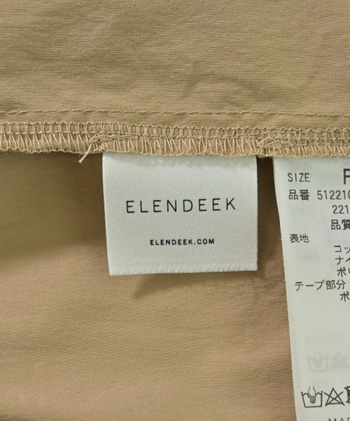 ELENDEEK（エレンディーク）ブラウス ベージュ サイズ:F レディース/2200702197093