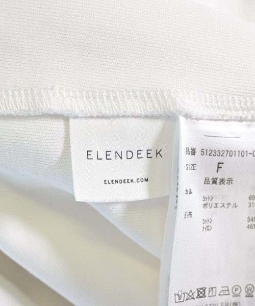 ELENDEEK（エレンディーク）Tシャツ・カットソー 白 サイズ:F レディース/2200707599083