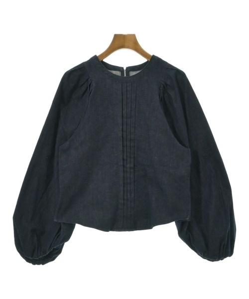 ELENDEEK(エレンディーク)ブラウス 紺 サイズ:F/2200669493061