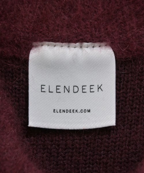 ELENDEEK（エレンディーク）カーディガン 赤 サイズ:F レディース/2200666930125