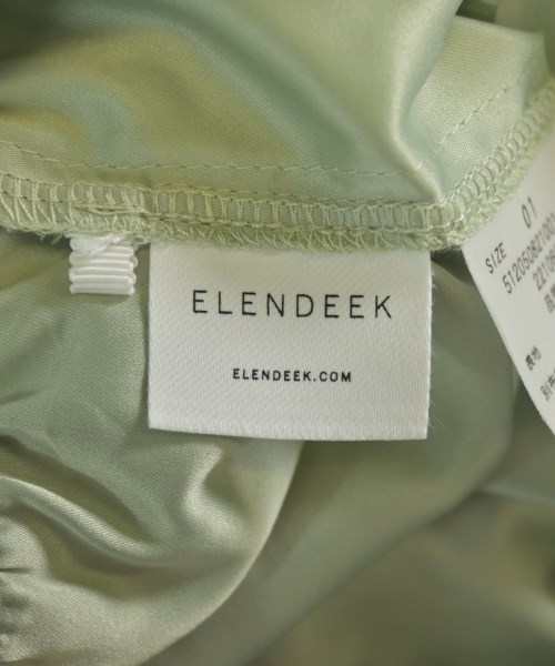 ELENDEEK（エレンディーク）ロング・マキシ丈スカート 緑 サイズ:1(S位) レディース/2200727398024