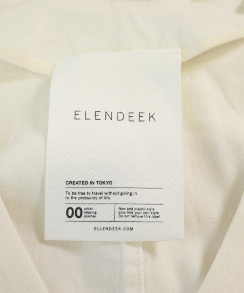 ELENDEEK（エレンディーク）ブラウス 白 サイズ:F レディース/2200726414046