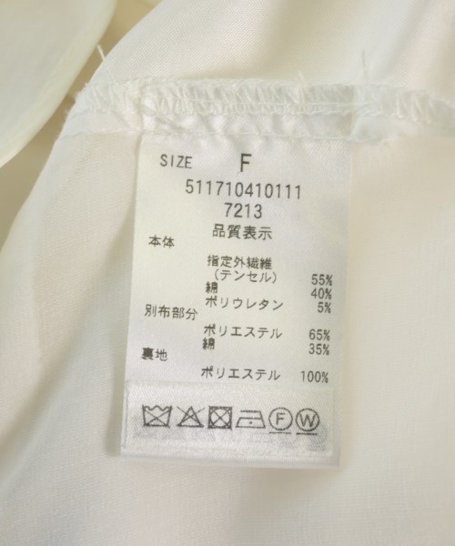 ELENDEEK（エレンディーク）ブラウス 白 サイズ:F レディース/2200726414046