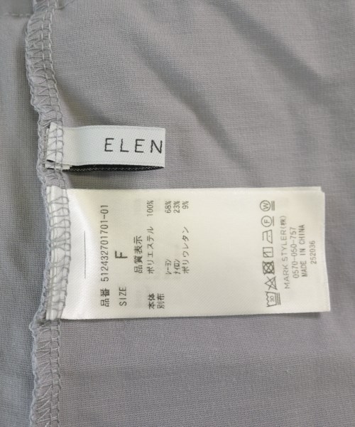ELENDEEK（エレンディーク）Tシャツ・カットソー グレー サイズ:F レディース/2200726563034