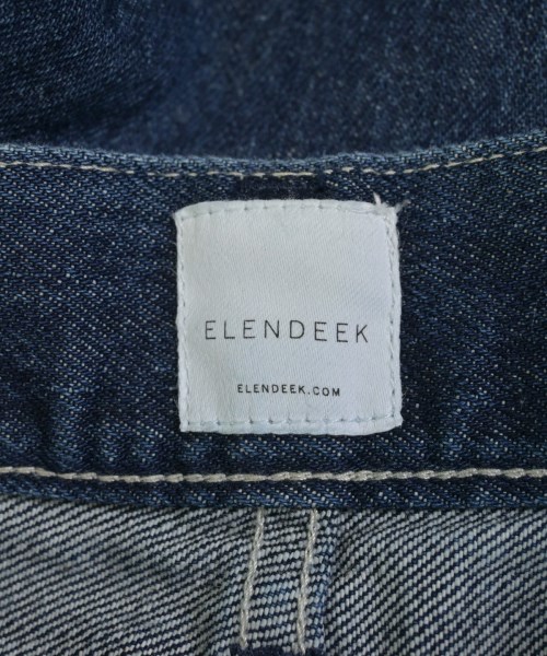 ELENDEEK（エレンディーク）デニムパンツ 紺 サイズ:2(M位) レディース/2200734499011