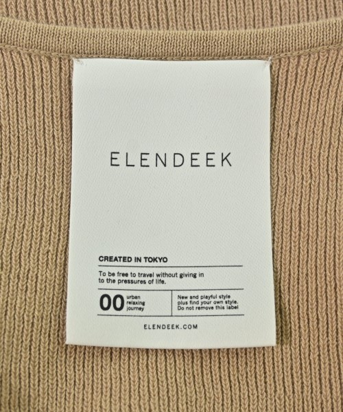 ELENDEEK（エレンディーク）ニット・セーター ベージュ サイズ:F レディース/2200712528061
