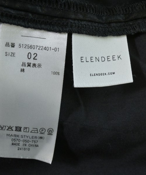 ELENDEEK（エレンディーク）その他 黒 サイズ:2(M位) レディース/2200715004173