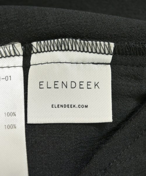 ELENDEEK（エレンディーク）スラックス 黒 サイズ:1(S位) レディース/2200720489088