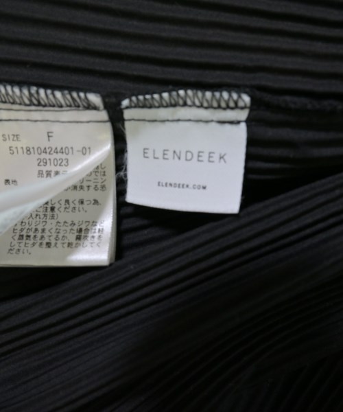 ELENDEEK（エレンディーク）ブラウス 黒 サイズ:F レディース/2200721699059