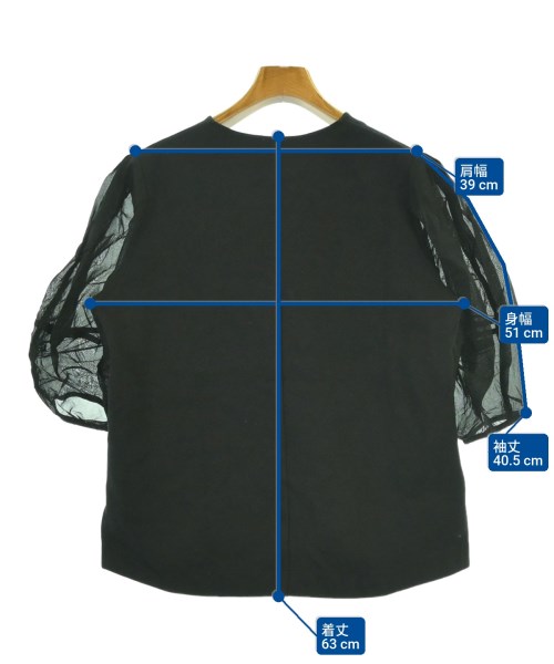 ELENDEEK（エレンディーク）Tシャツ・カットソー 黒 サイズ:F レディース/2200662423058