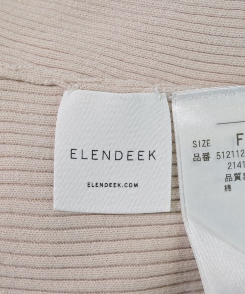 ELENDEEK（エレンディーク）ニット・セーター ピンク サイズ:F レディース/2200679785040