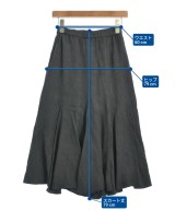 ELENDEEK（エレンディーク）ロング・マキシ丈スカート 黒 サイズ:01(S位) レディース/2200679785071
